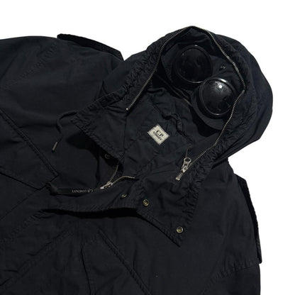 CP Company Micro Kei Goggle Jacket | XL, Black