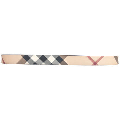 Vintage 2000s Burberry Nova Check Belt Size W38 | O/S, Beige