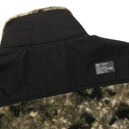 Oakley Zip Up Camo Fleece Jacket Size S | Small, Camo