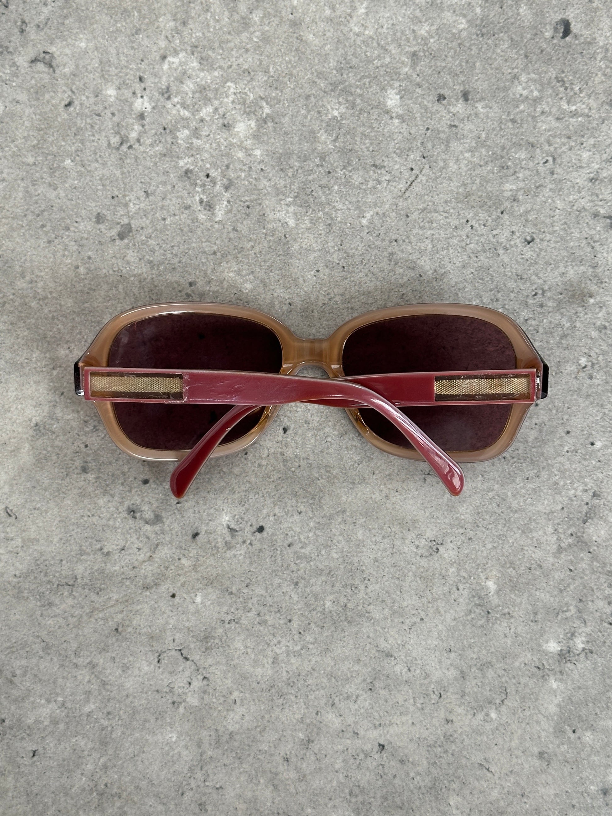 Chanel 1990s Oversized Sunglasses
