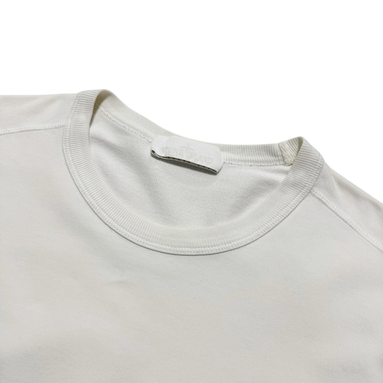 Stone Island Ghost Pullover Crewneck | Small, Off-White