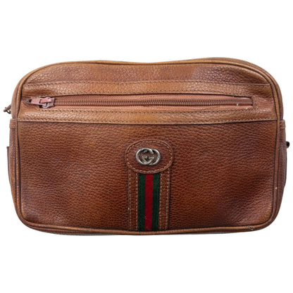 Vintage Gucci Leather Wash Bag