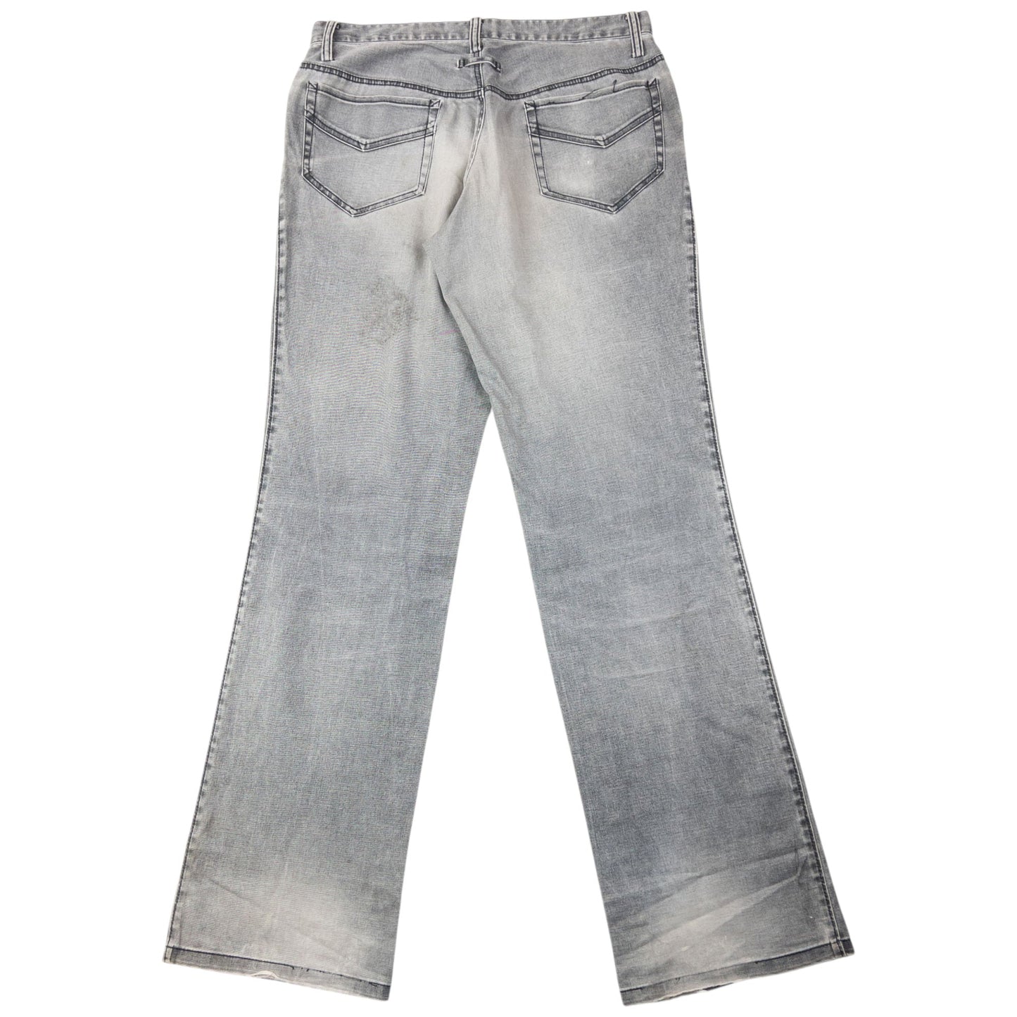 Vintage 90s Gaultier HOMME Objet Lightweight Denim Jeans Size W32 | W32, Grey