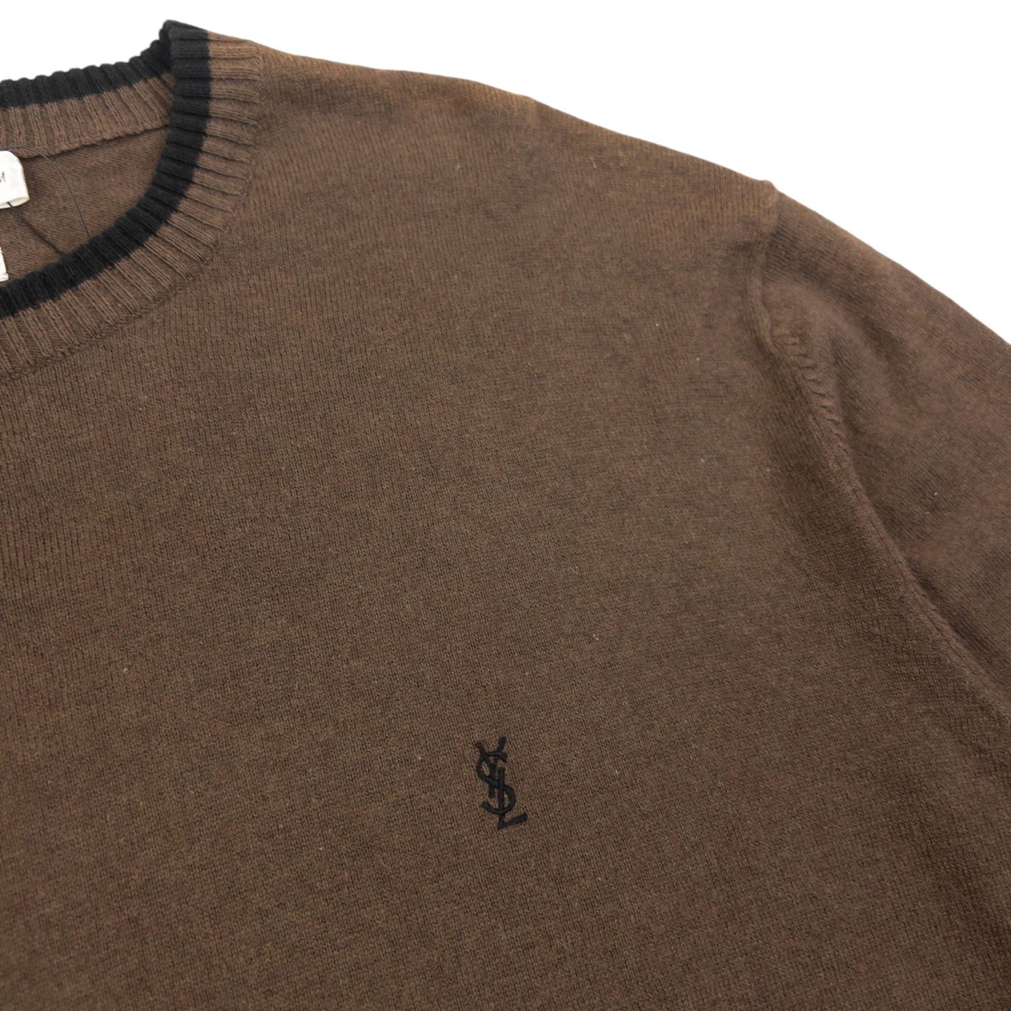 Vintage 2000s YSL Yves Saint Laurent Cashmere Jumper Size M | Medium, Multicoloured