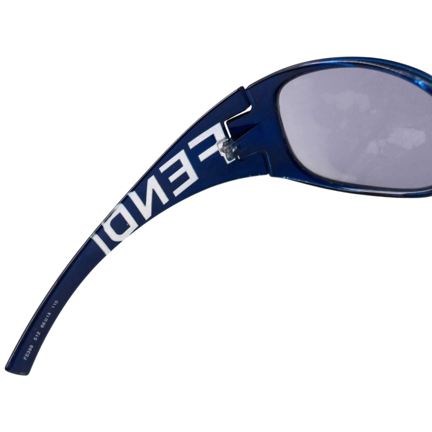 Vintage 90s Fendi Oversized Sunglasses | O/S, Blue