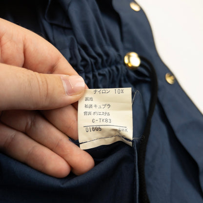 Vintage 90s Burberry Zip Up Jacket Size M | Medium, Blue