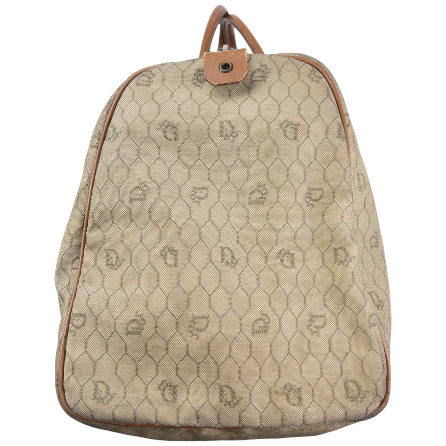 Vintage 80s Dior Monogram Luggage Bag
