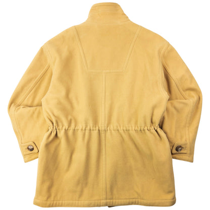 Vintage 90s Hugo Boss Zip Up Cashmere Jacket Size XL | XL, Yellow