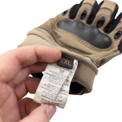 Vintage 2000s Oakley Factory Pilot Gloves Size XXL | O/S, Multicoloured