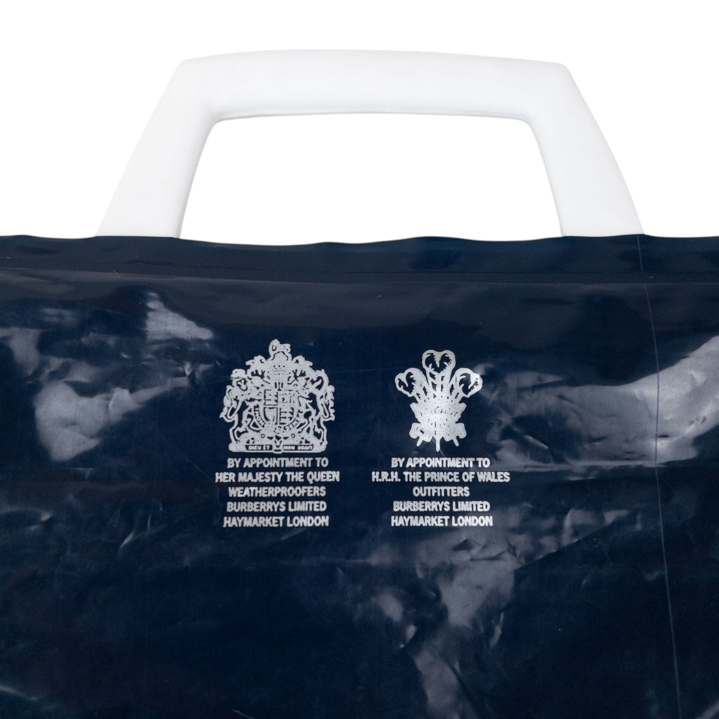 Vintage 90s Burberry Shopping Bag | O/S, Navy