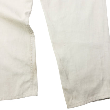 Vintage 2000s YSL Yves Saint Laurent Trousers Size W32 | W32, Cream