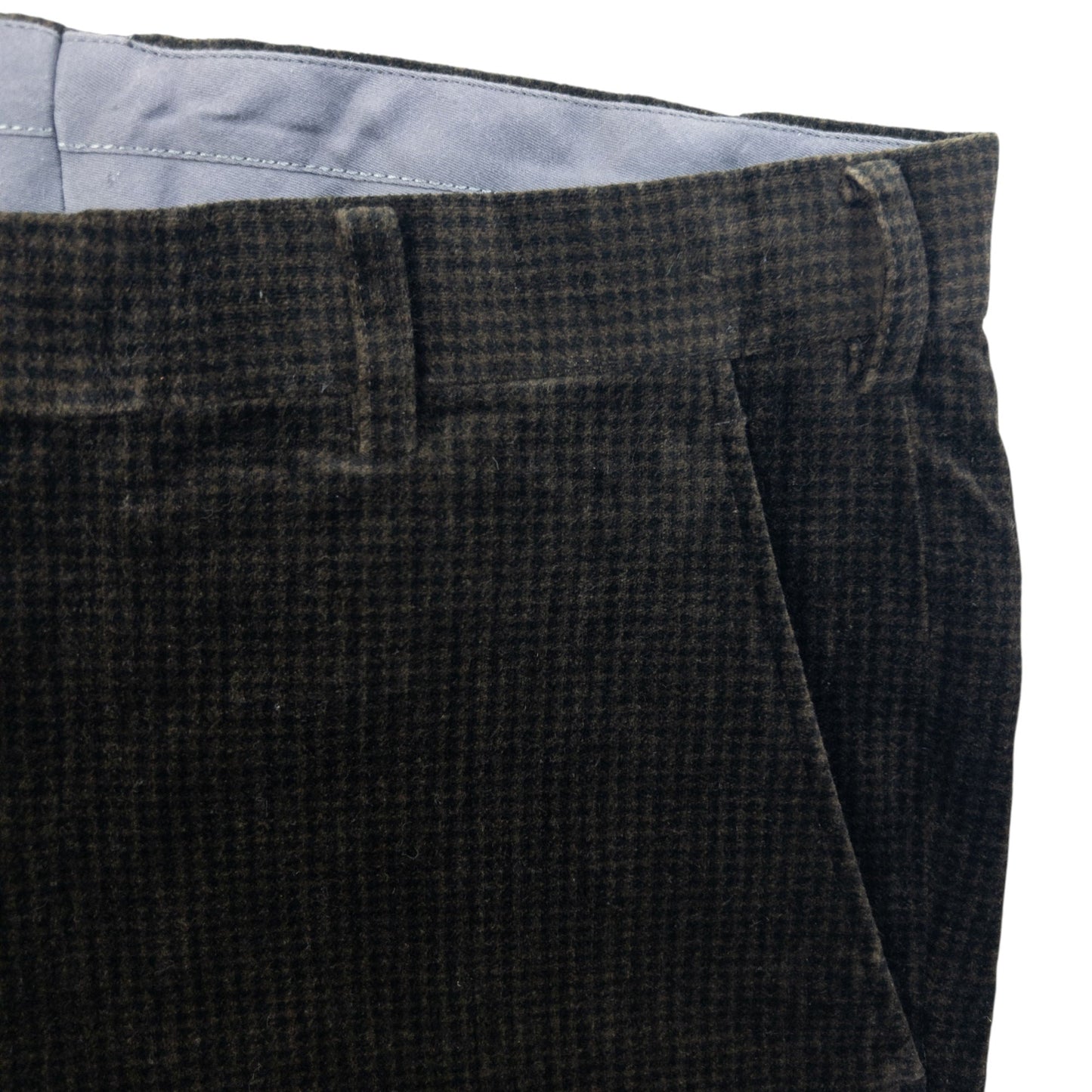 Vintage 2000s Gaultier HOMME Objet Checkered Trousers Size W30 | W30, Brown