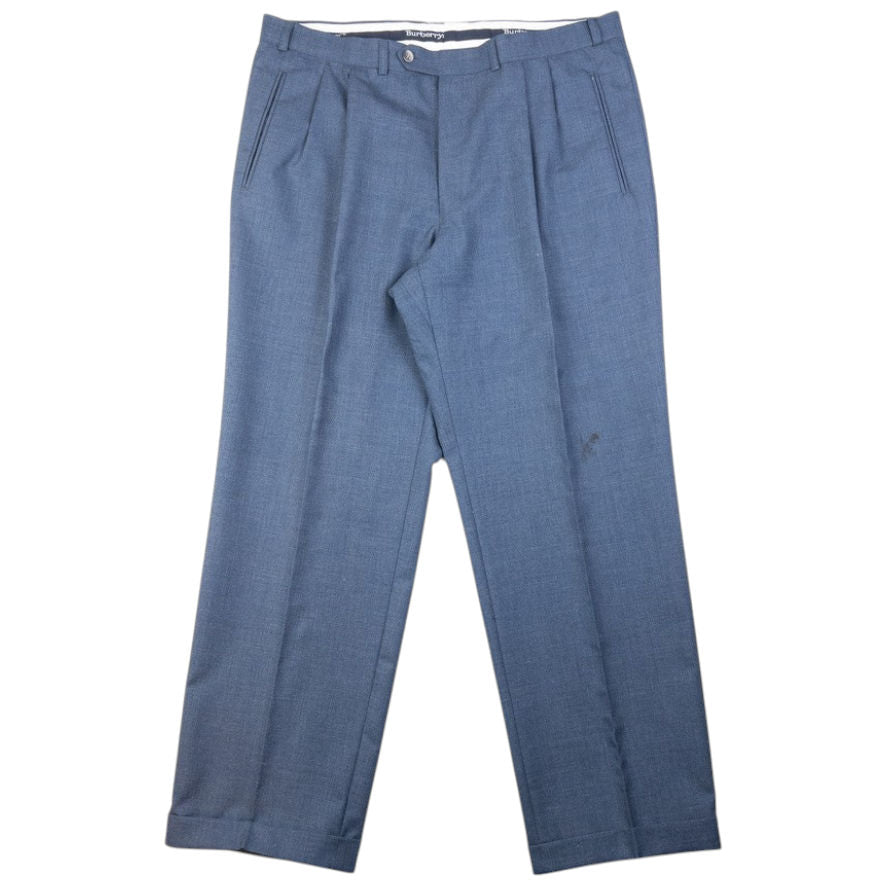 Vintage Burberry Jacket & Trousers Suit Set Size XL