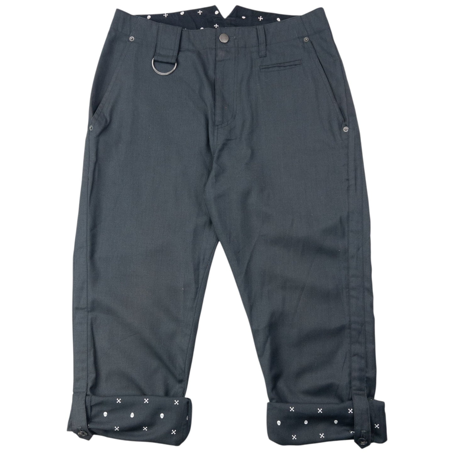 Vintage 2000s PPFM Roll Cuff Trousers Size W32 | W32, Grey