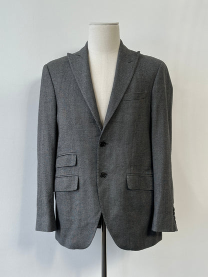 Loro Piana x Hackett London 2000s Cashmere Stripe Blazer - 40R