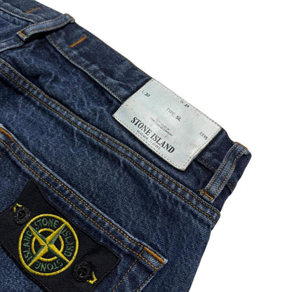 Stone Island Denim Jeans | W34, Dark Blue