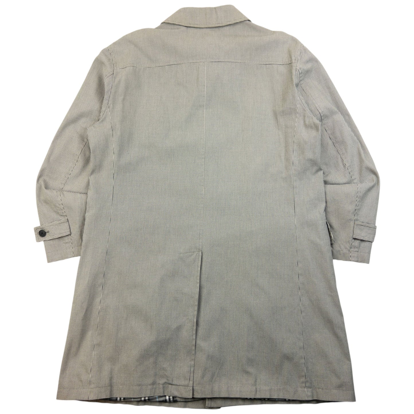 Vintage 2000s Burberry Black Label Nova Check Lined Trench Jacket Size L | Large, Multicoloured