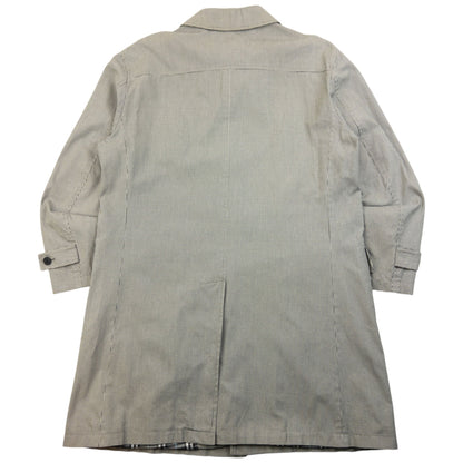 Vintage 2000s Burberry Black Label Nova Check Lined Trench Jacket Size L | Large, Multicoloured