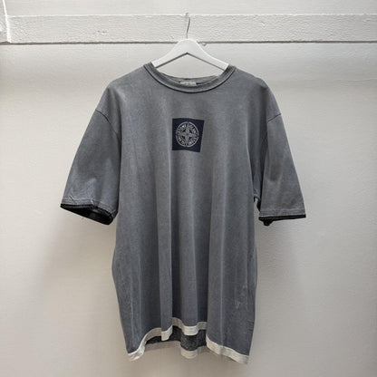 Stone Island 00s Logo T-shirt (XL) | Extra Large, Blue