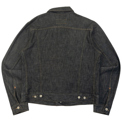 Vintage 2000s Gucci By Tom Ford Button Up Denim Jacket Size M | Medium, Grey