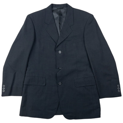 Vintage 90s Yohji Yamamoto D'Urban A.A.R Jacket & Trousers Suit Set Size XS | XS, Black