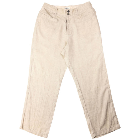 Vintage Plantation By Issey Miyake Lightweight Linen Trousers Size W30