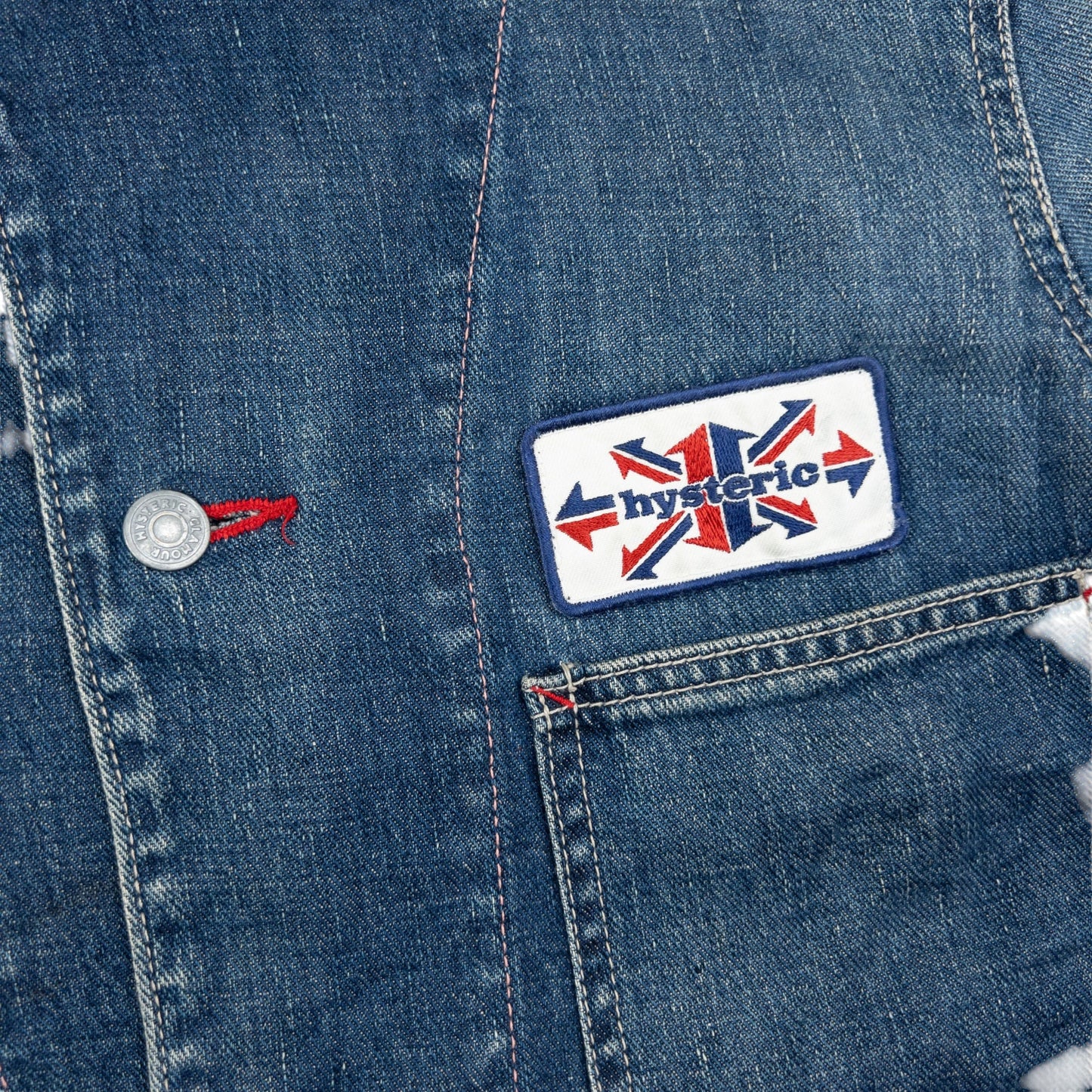 Vintage Hysteric Glamour HCGR Rock Denim Jacket Size M