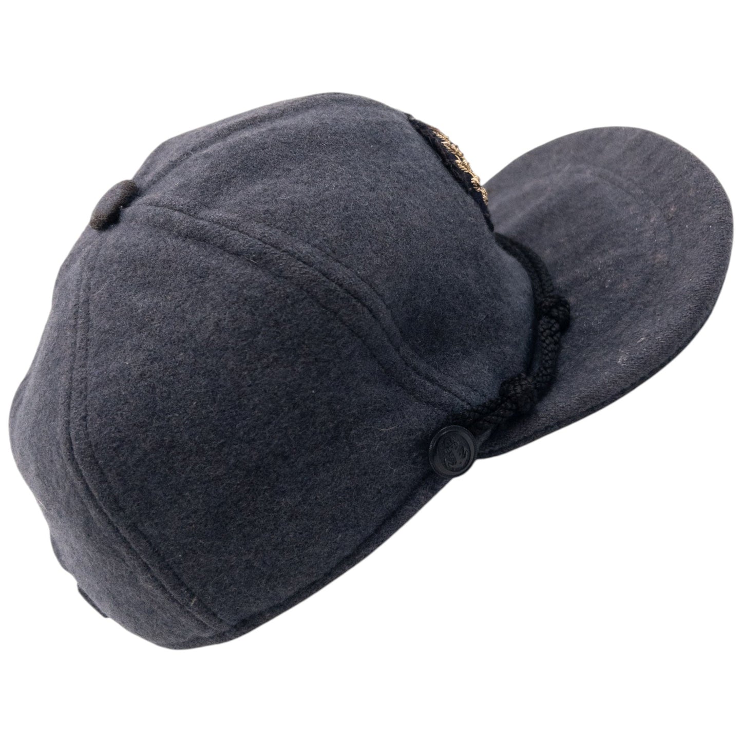 Vintage 90s Burberry Crest Wool Hat | O/S, Grey