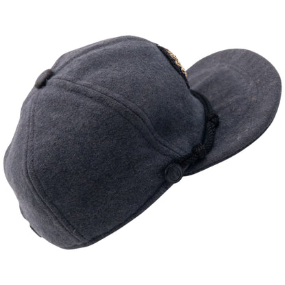 Vintage 90s Burberry Crest Wool Hat | O/S, Grey