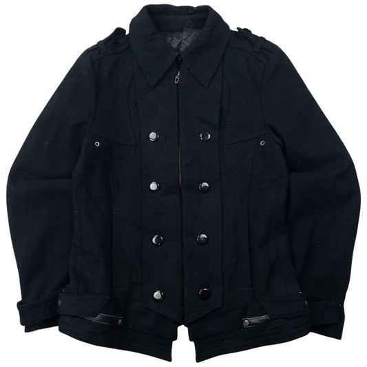 Vintage 2000s PPFM Wool Military Jacket Size S