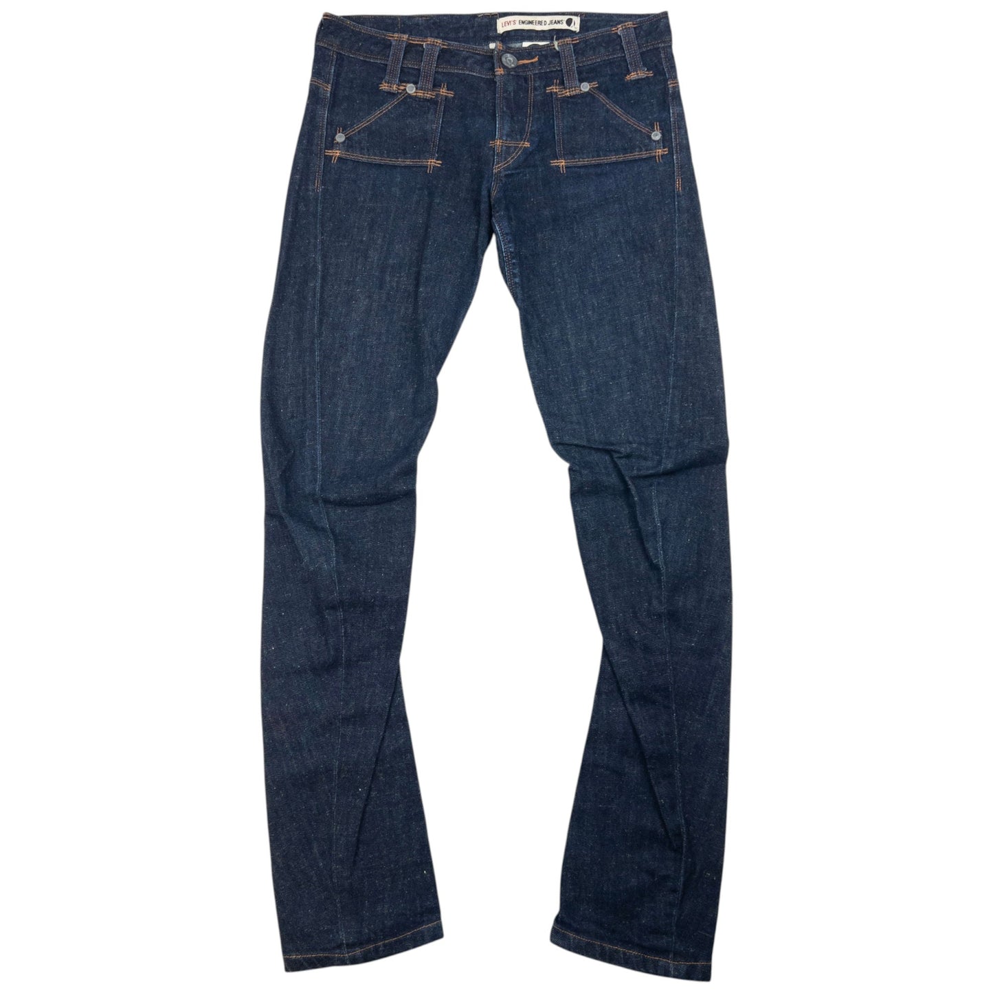 Vintage Levi's Low Rise Curved Leg Denim Jeans Womens Size W30