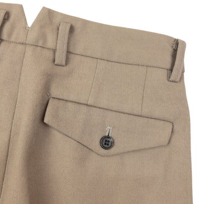 Vintage 90s Yohji Yamamoto D'Urban A.A.R Pleated Trousers Size W26 | W26, Beige