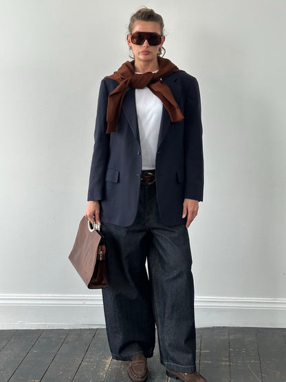 Christian Dior 1990s Single Breasted Blazer - L