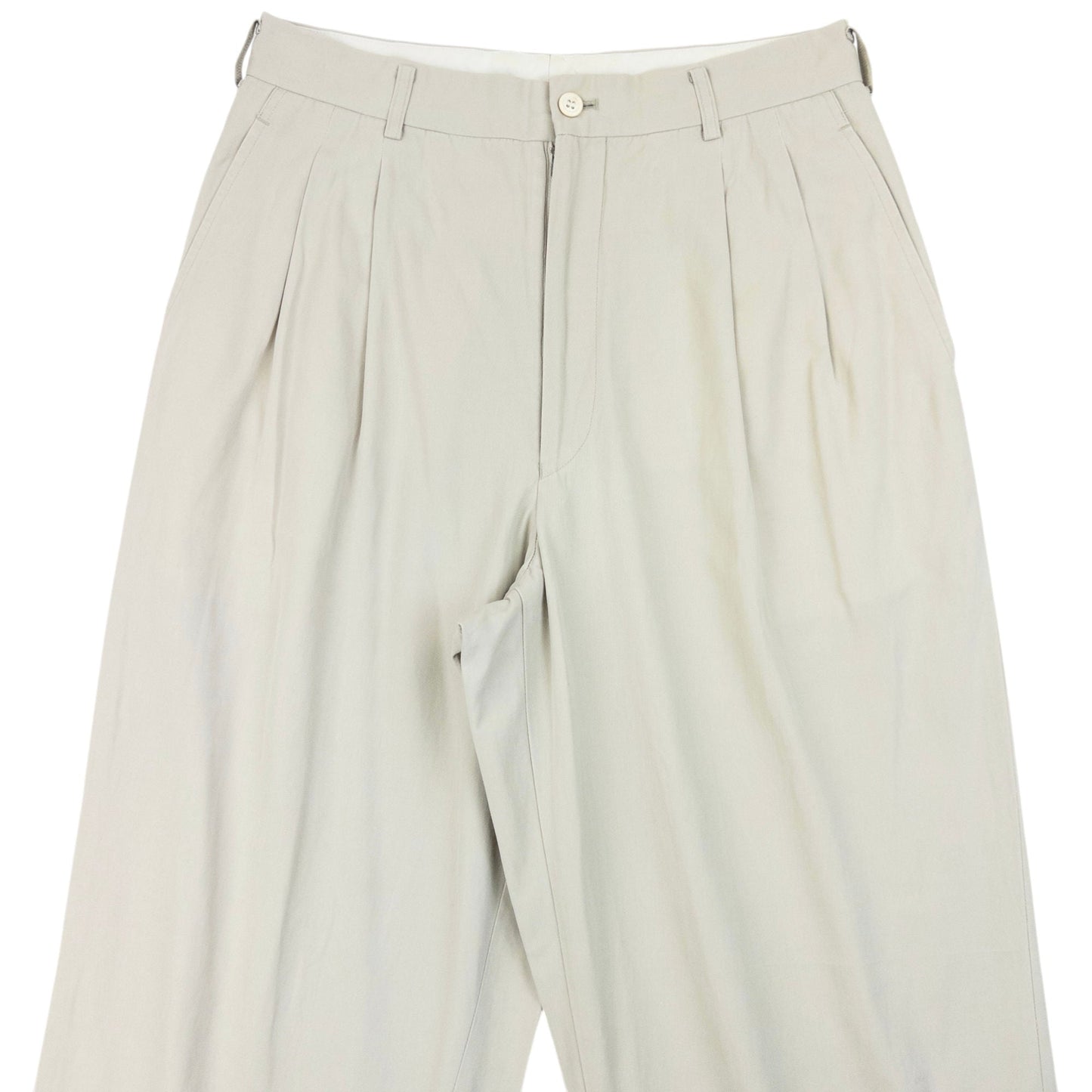 Vintage 1993 Comme Des Garçons HOMME Pleated Trousers Size W29 | W29, Cream