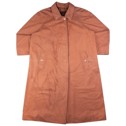 Vintage Burberry Nova Check Lined Trench Jacket Womens Size XL