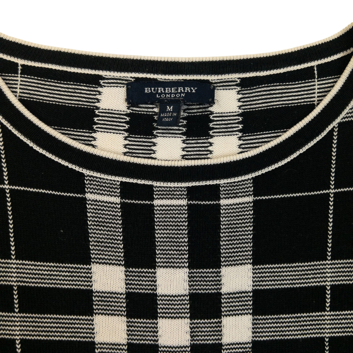 Vintage 2000s Burberry Nova Check Jumper Size M | Medium, Multicoloured
