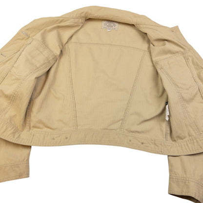 Vintage Armani Jeans Cropped Button Up Jacket Womens Size S