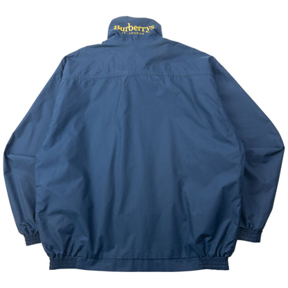 Vintage 90s Burberry Zip Up Jacket Size XL | XL, Blue