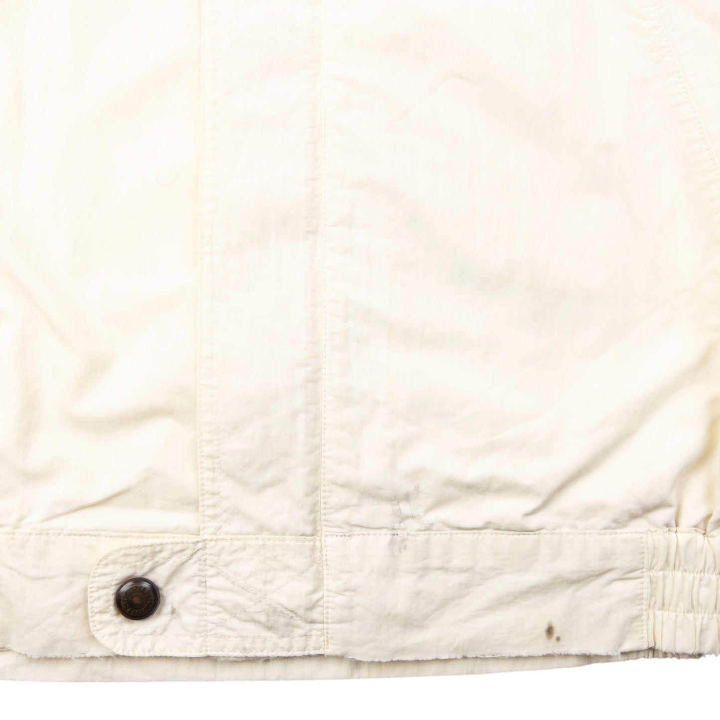 Vintage 90s Burberry Lightweight Zip Up Jacket Size XS | XS, Cream