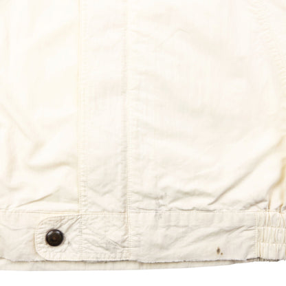 Vintage 90s Burberry Lightweight Zip Up Jacket Size XS | XS, Cream