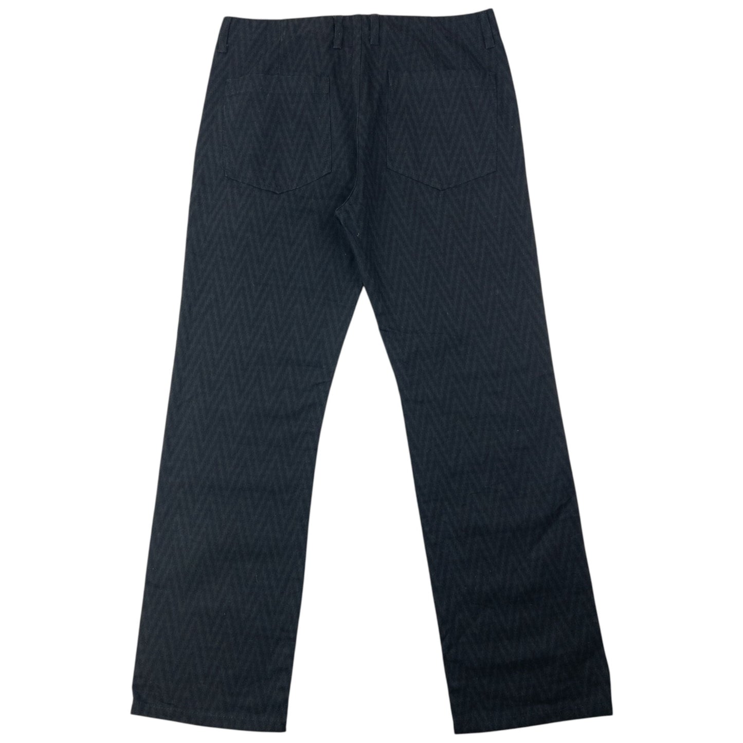 Vintage 2000s PPFM Zig-Zag Pattern Denim Jeans Size W31 | W31, Black