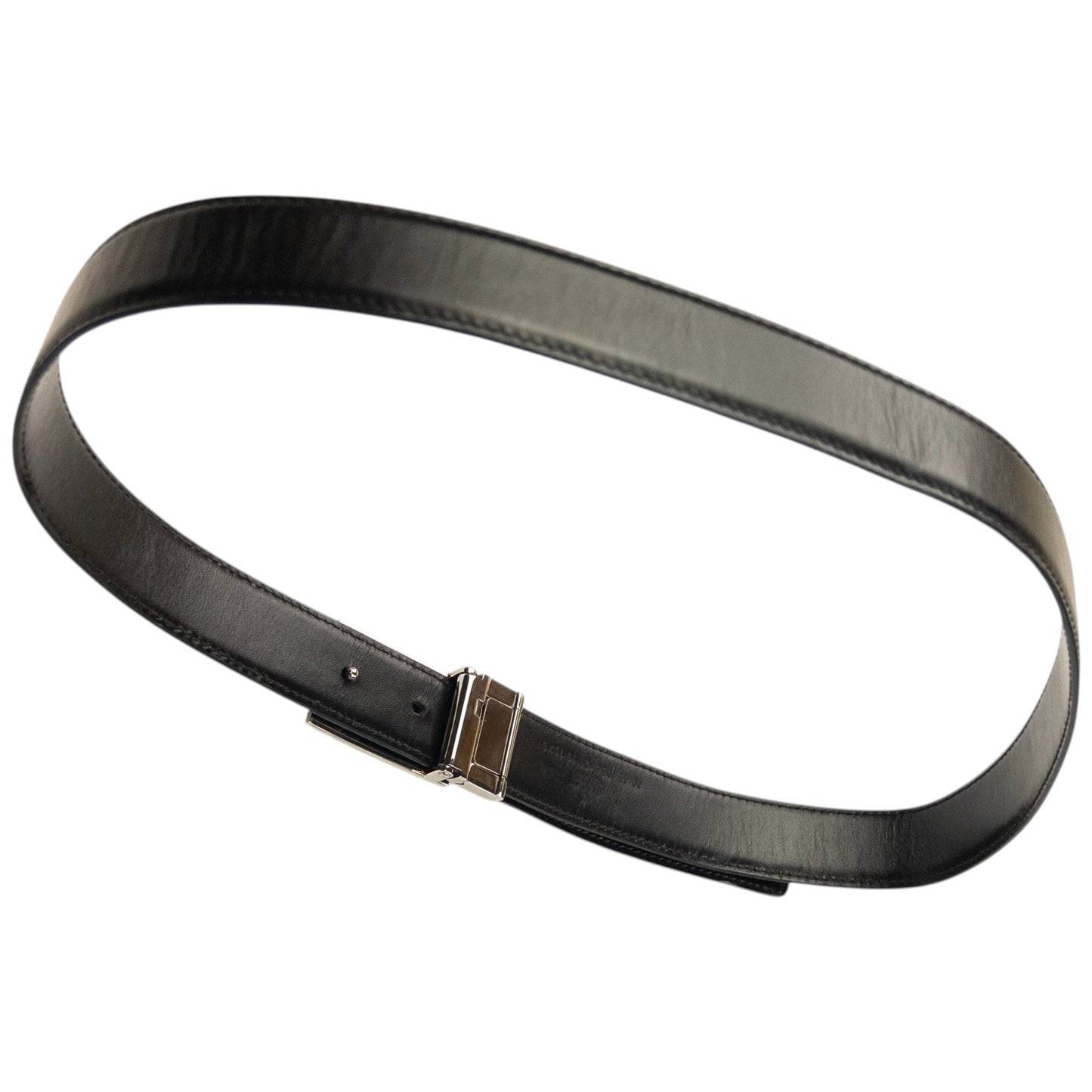 Vintage 2000s Gucci Leather Belt Size M | O/S, Black