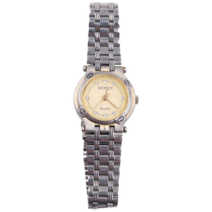 Vintage 90s Gucci Diamanté Watch | O/S, Gold