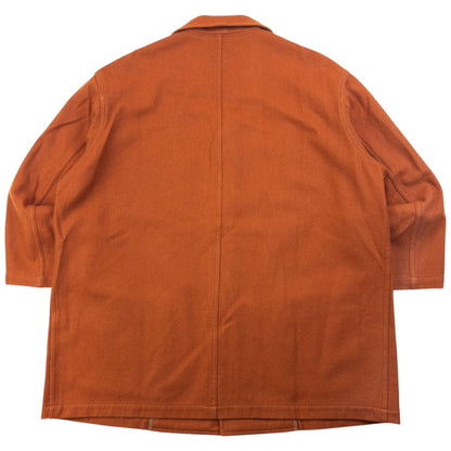 Vintage 90s Yohji Yamamoto Button Up Wool Jacket Size XL | XL, Brown