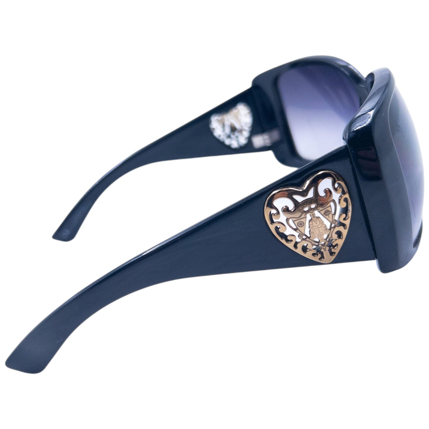 Vintage 2000s Gucci Heart Cut-Out Sunglasses | O/S, Multicoloured