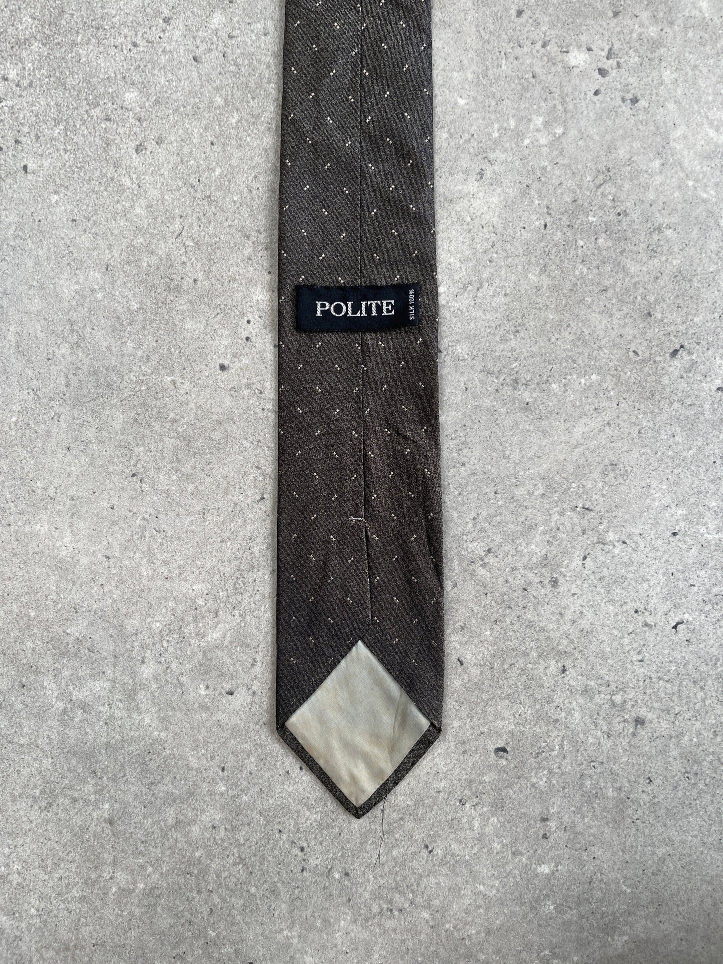 Vintage 1990s Pure Silk Printed Tie