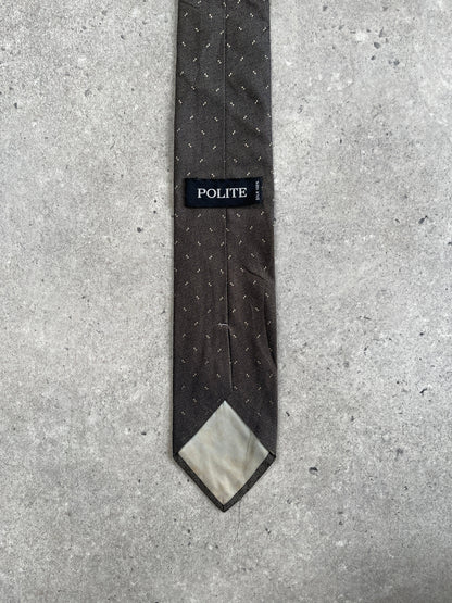 Vintage 1990s Pure Silk Printed Tie