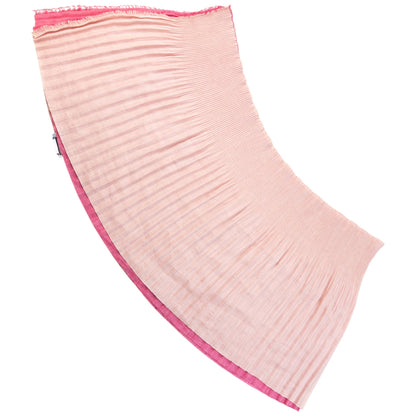 Vintage 90s Issey Miyake Pleated Scarf | O/S, Pink