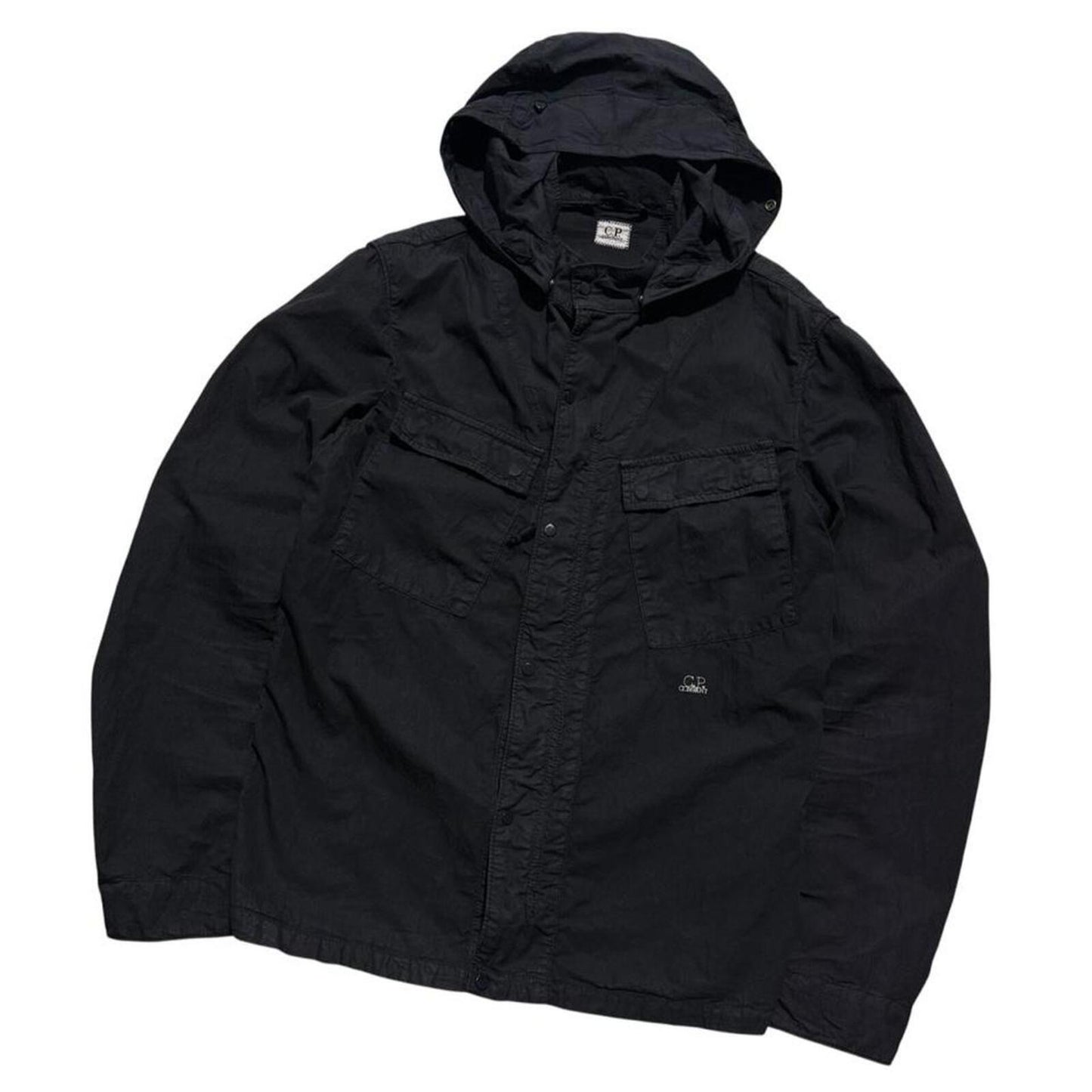 CP Company Canvas Jacket | Small, Black