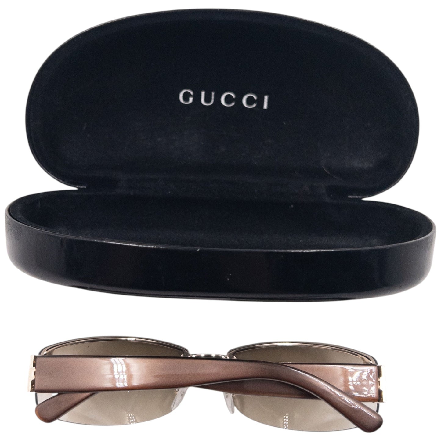 Vintage 1999 Gucci By Tom Ford Rimless Sunglasses | O/S, Brown